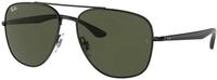 Ray - Ban Unisex Ray - Ban RB3683 002/31 Sonnenbrillen Metall Schwarz G15...
