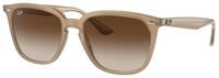 Ray - Ban Unisex Ray - Ban RB4362 616613 Sonnenbrillen Injiziert Braun Braun