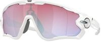 Oakley Unisex Oakley OO9290 JAWBREAKER 929021 Sonnenbrillen O_matter Wei&szlig; Rot Maske