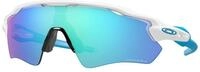 Oakley Unisex Oakley OO9208 RADAR EV PATH 920857 Sonnenbrillen O_matter Wei&szlig; Blau