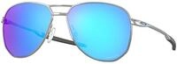 Oakley Herren Oakley OO4147 CONTRAIL 414703 Sonnenbrillen Metall Silber Blau Rund