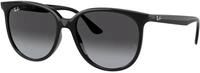 Ray - Ban Damen Ray - Ban RB4378 601/8G Sonnenbrillen Injiziert Schwarz Grau