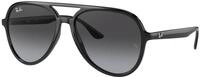 Ray - Ban Unisex Ray - Ban RB4376 601/8G Sonnenbrillen Injiziert Schwarz Grau Pilot