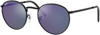 Ray - Ban Unisex Ray - Ban RB3637 NEW ROUND 002/G1 Sonnenbrillen Metall Schwarz...