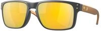 Oakley Herren Oakley OO9102 HOLBROOK 9102W4 Sonnenbrillen O_matter Grau Gold