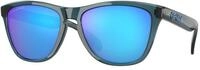 Oakley Unisex Oakley OO9013 FROGSKINS 9013F6 Sonnenbrillen O_matter Schwarz Blau