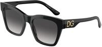 Dolce & Gabbana Damen Dolce & Gabbana DG4384 501/8G Sonnenbrillen Acetat Schwarz Grau