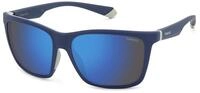 Polaroid Herren Polaroid PLD 2126/S XW0/5X Sonnenbrillen Plastik Blau/Grau Blau