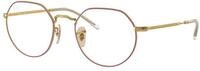Ray - Ban Unisex Ray - Ban RX6465 JACK 3137 Optische Fassungen Metall Violett 