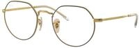 Ray - Ban Unisex Ray - Ban RX6465 JACK 2890 Optische Fassungen Metall Gold