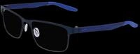 Nike Unisex Nike NIKE 8130 416 Optische Fassungen Metall Blau Quadratisch...