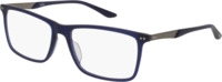 Puma Uomo Puma PU0096O 010 Montature da vista Acetato Blu Trasparente Squadrata