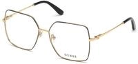 Guess Damen Guess GU2824 001 Optische Fassungen Metall Schwarz Quadratisch...