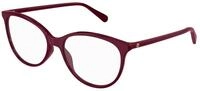 Gucci Damen Gucci GG0550O 011 Optische Fassungen Bordeaux Transparent Cat Eye