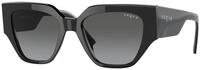 VOGUE EYEWEAR Damen VOGUE EYEWEAR VO5409S W44/11 Sonnenbrillen Acetat Schwarz Grau