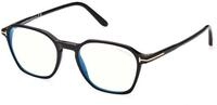 TOM FORD Herren TOM FORD FT5804-B 001 Optische Fassungen Acetat Schwarz Geometrisch