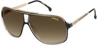 Carrera Herren Carrera GRAND PRIX 3 2M2/HA Sonnenbrillen Plastik Schwarz/Gold Braun
