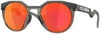 Oakley Herren Oakley OO9242 HSTN 924202 Sonnenbrillen O_matter Grau Rot Rund Normal