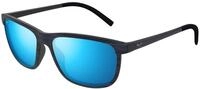 Maui Jim Unisex Maui Jim MJ0811S 002 Sonnenbrillen Injiziert Havanna Blau Quadratisch