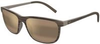 Maui Jim Unisex Maui Jim MJ0811S 003 Sonnenbrillen Injiziert Havanna Bronze