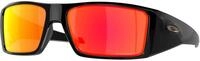 Oakley Herren Oakley OO9231 HELIOSTAT 923106 Sonnenbrillen O_matter Schwarz Rot