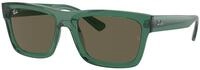 Ray - Ban Unisex Ray - Ban RB4396 WARREN 6681/3 Sonnenbrillen Acetat Gr&uuml;n Braun