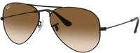 Ray - Ban Unisex Ray - Ban RB3025 AVIATOR 002/51 Sonnenbrillen Metall Schwarz Braun
