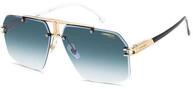 Carrera Herren Carrera CARRERA 1054/S J5G/08 Sonnenbrillen Metall Gold Blau