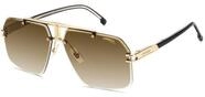 Carrera Herren Carrera CARRERA 1054/S 2M2/86 Sonnenbrillen Metall Gold / Schwarz