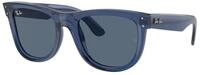 Ray - Ban Unisex Ray - Ban RBR0502S WAYFARER REVERSE 67083A Sonnenbrillen Acetat Blau