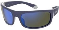 Polaroid Herren Polaroid PLD 2125/S XW0/5X Sonnenbrillen Plastik Blau/Grau Blau