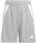 adidas Tiro 24 Shorts Kinder grau/wei&szlig; 152
