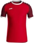 JAKO Trikot Iconic KA, 116, sportrot/weinrot