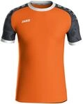 JAKO Trikot Iconic KA, 116, neonorange/schwarz