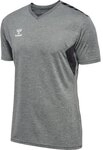 Hummel hmlAUTHENTIC PL JERSEY S/S GREY MELANGE S