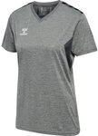 Hummel hmlAUTHENTIC PL JERSEY S/S WOMAN - GREY MELANGE - XS