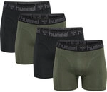 Hummel hmlMARSTON 4-PACK BOXERS BLACK/THYME S