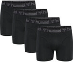 Hummel hmlMARSTON 4-PACK BOXERS BLACK/BLACK S