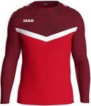 JAKO Sweat Iconic, L, rot/weinrot