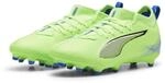Puma Ultra 5 Match FG/AG Kinder Fussballschuhe fizzy apple-puma white-bluemazing 28