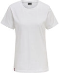 Hummel hmlRED BASIC T-SHIRT S/S WOMAN - WHITE - S