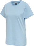 Hummel hmlRED BASIC T-SHIRT S/S WOMAN - BLUE BELL - XS
