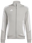 adidas Tiro 24 Trainingsjacke Kinder grau/wei&szlig; 140