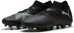 Puma Future 8 Pro FG/AG Fussballschuhe black-cool gray-fluo green 44