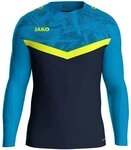 JAKO Sweat Iconic, 116, marine/JAKO blau/neongelb