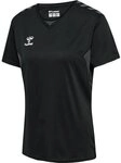 Hummel hmlAUTHENTIC PL JERSEY S/S WOMAN - BLACK - 2XL