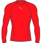 Puma Liga Baselayer Tee LS Gr&ouml;&szlig;e L Rot