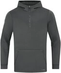 Jako Zip Hoodie Pro Casual aschgrau S