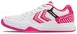 HUMMEL ALL COURT Hallenschuhe BRIGHT WHITE/RASPBERRY SORBET 36