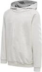 HMLGO KIDS COTTON HOODIE - EGRET MELANGE - 128